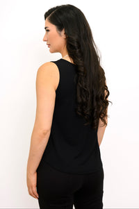 Ritzy Tank, Black, Bamboo