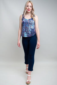 Ritzy Tank, Summer Spice, Bamboo- Final Sale