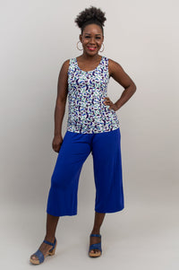 Roberta Tank, Moon Dance, Bamboo- Final Sale