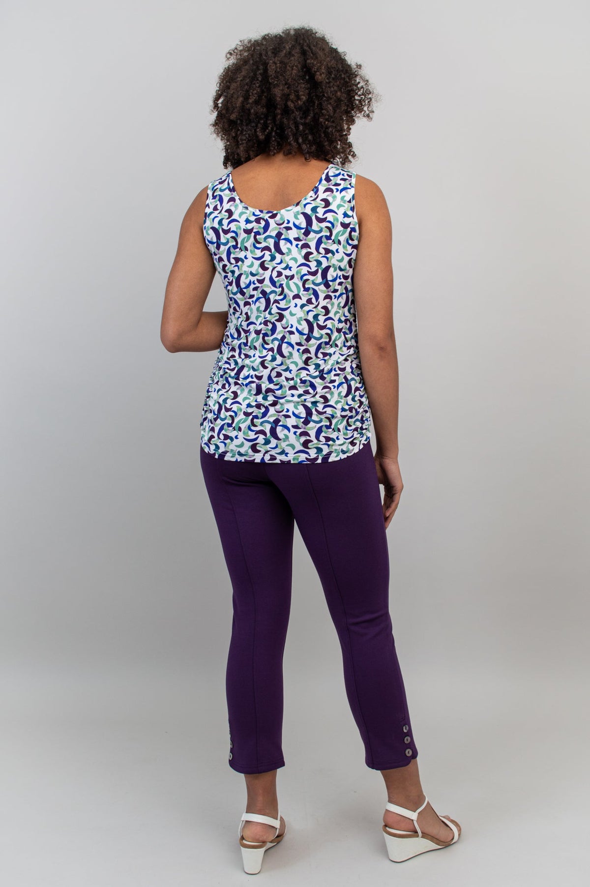 Roberta Tank, Moon Dance, Bamboo- Final Sale