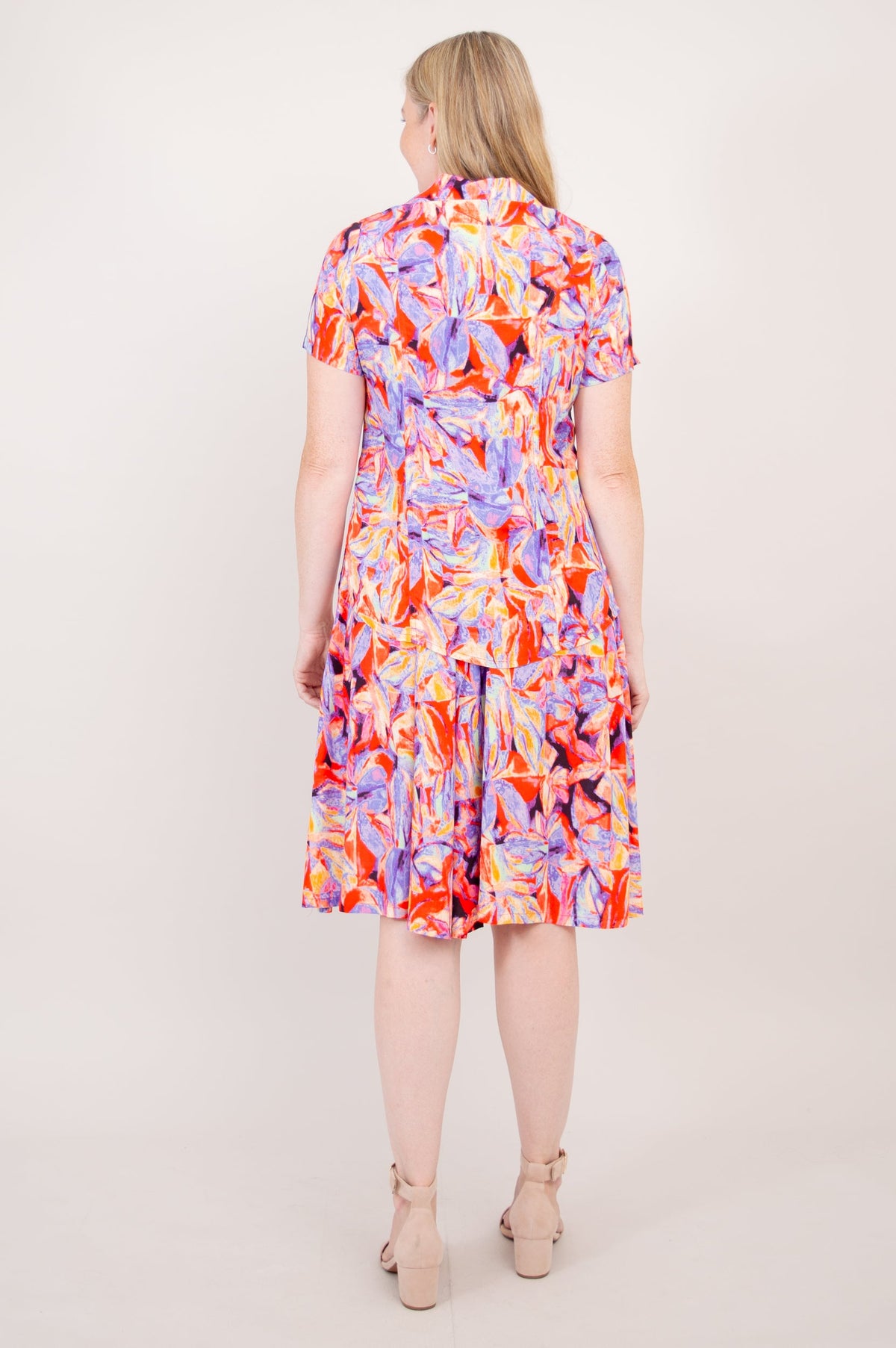 Samantha S/S Top, Carro, Woven Bamboo - Final Sale