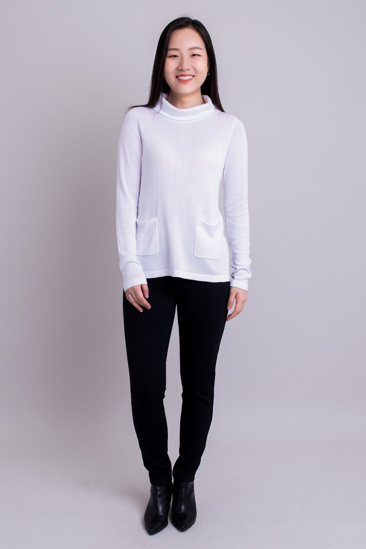 Scooby Sweater, White, Bamboo Cotton - Final Sale