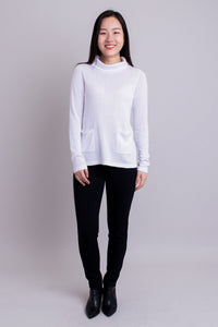 Scooby Sweater, White, Bamboo Cotton - Final Sale