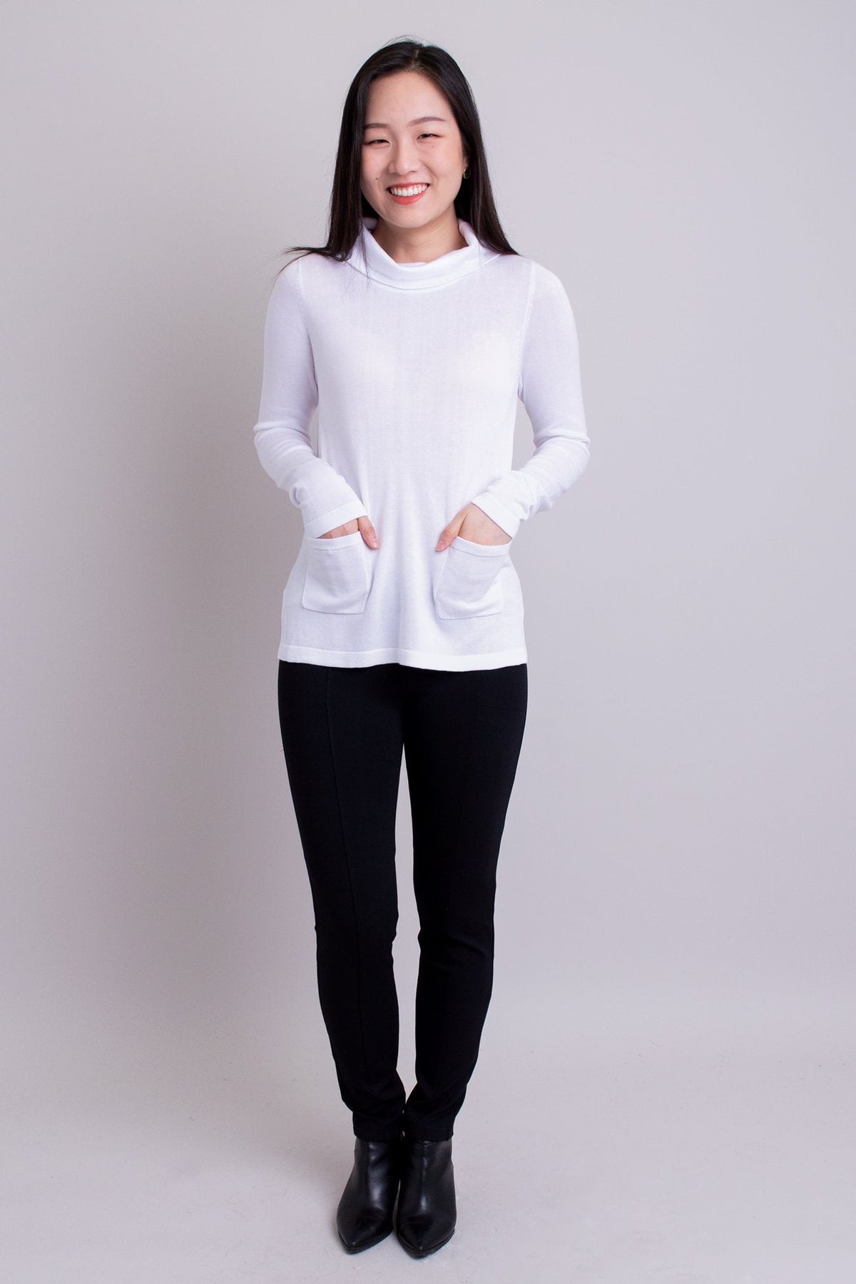 Scooby Sweater, White, Bamboo Cotton - Final Sale