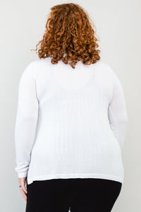 Scooby Sweater, White, Bamboo Cotton - Final Sale