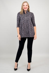 Sharon Top, Tahsis Leaf, Bamboo - Final Sale
