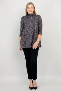 Sharon Top, Tahsis Leaf, Bamboo - Final Sale