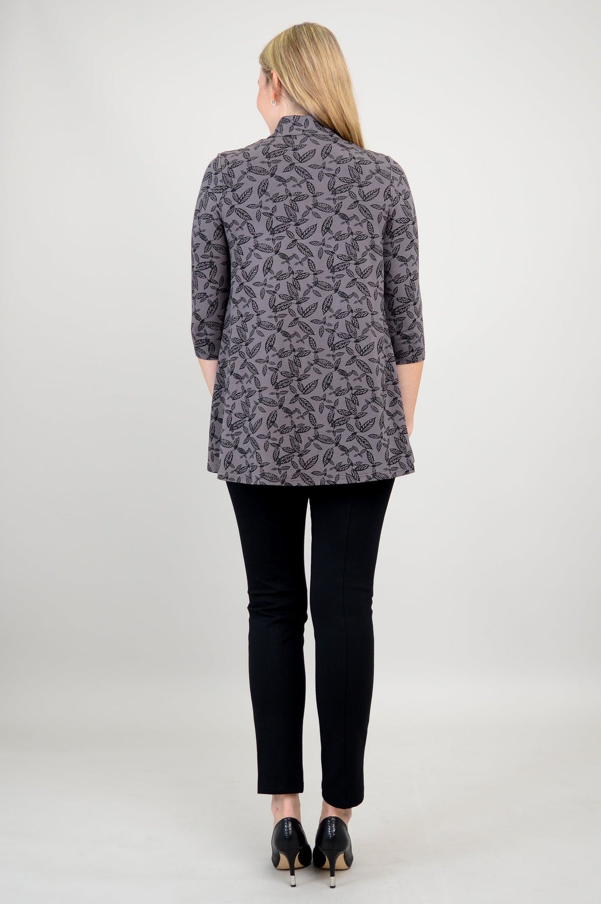 Sharon Top, Tahsis Leaf, Bamboo - Final Sale