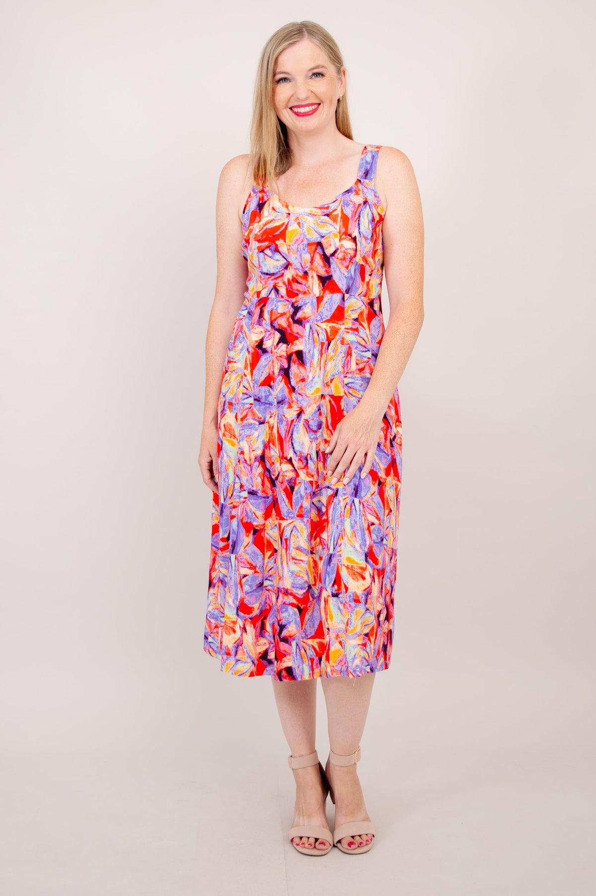 Shauna Dress, Carro, Woven Bamboo - Final Sale