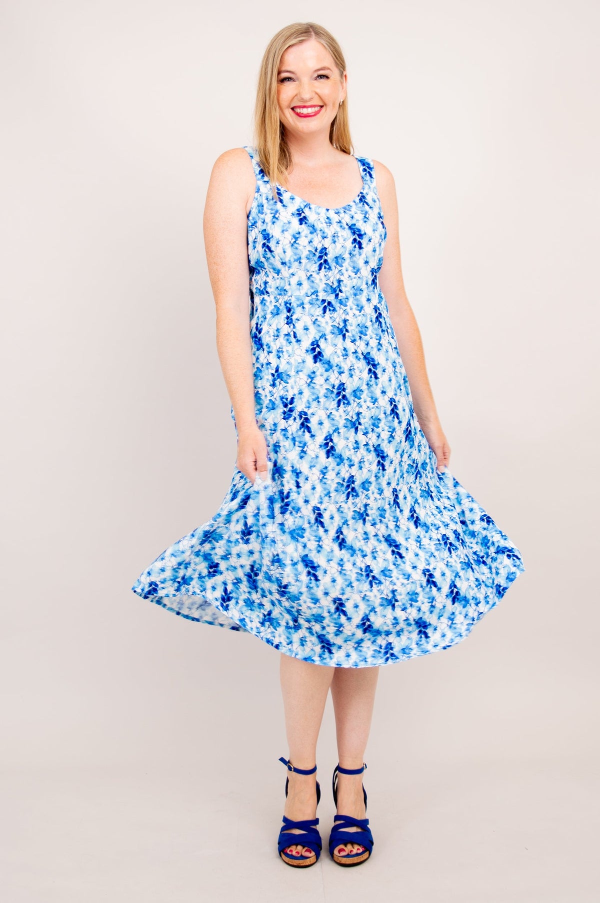 Shauna Dress, Misty - Final Sale