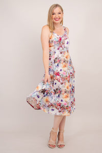 Shauna Dress, Wilderberry, Woven Bamboo- Final Sale