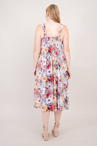 Shauna Dress, Wilderberry, Woven Bamboo- Final Sale