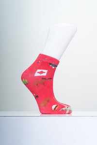 Ladies Bamboo Dress Socks, Assorted Prints