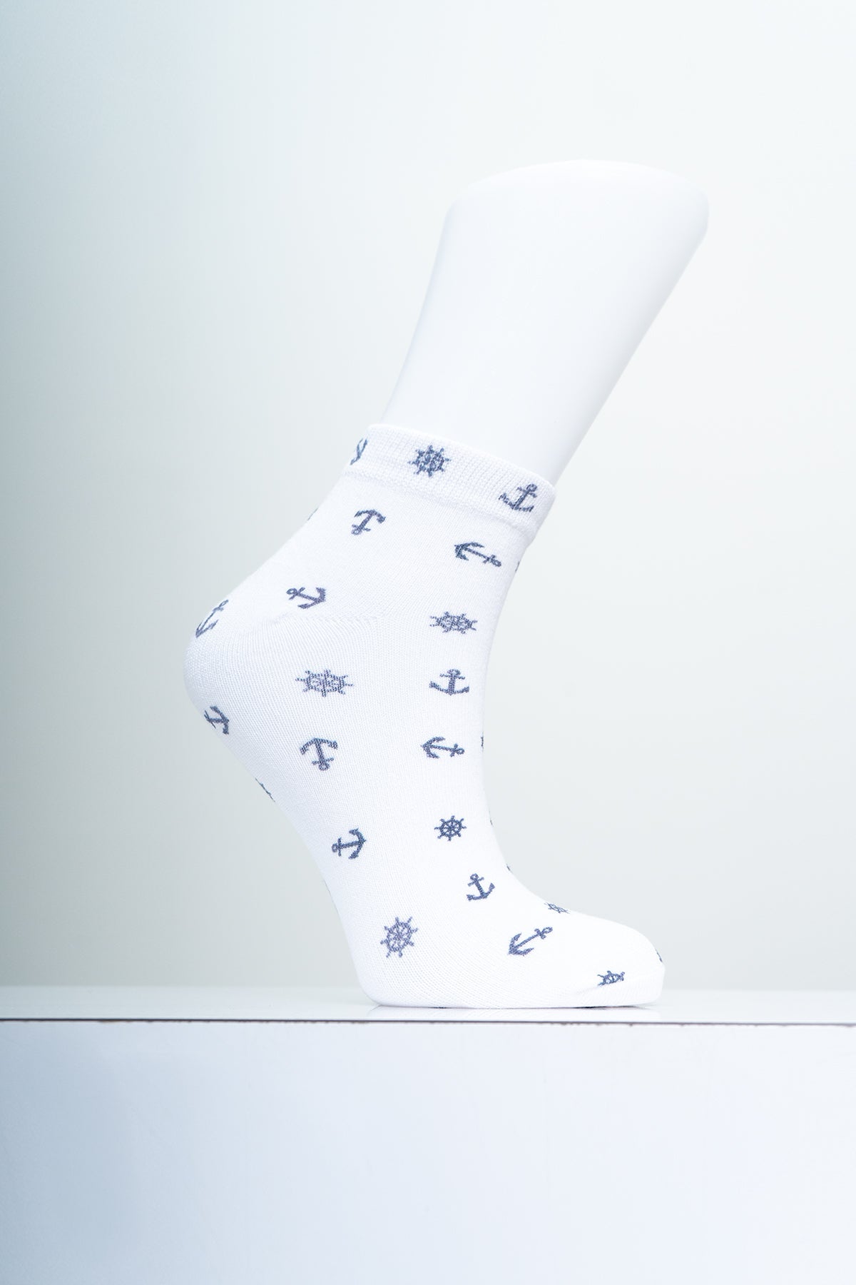 Ladies Ankle Bamboo Socks, Assorted Prints