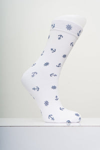 Ladies Bamboo Dress Socks, Assorted Prints