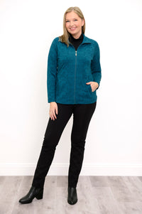 Sona Jacket, Teal Empire, Bamboo