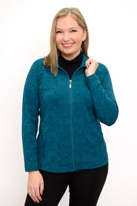 Sona Jacket, Teal Empire, Bamboo