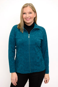Sona Jacket, Teal Empire, Bamboo