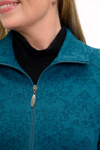 Sona Jacket, Teal Empire, Bamboo