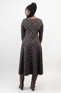 Soul Dress, Rich Plaid, Bamboo - Final Sale