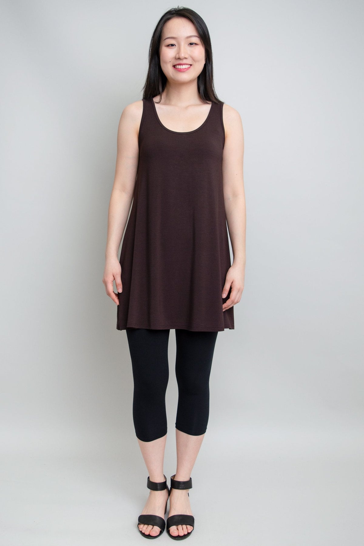 Spirit Dress, Coffee, Bamboo - Final Sale