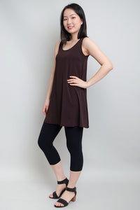 Spirit Dress, Coffee, Bamboo - Final Sale