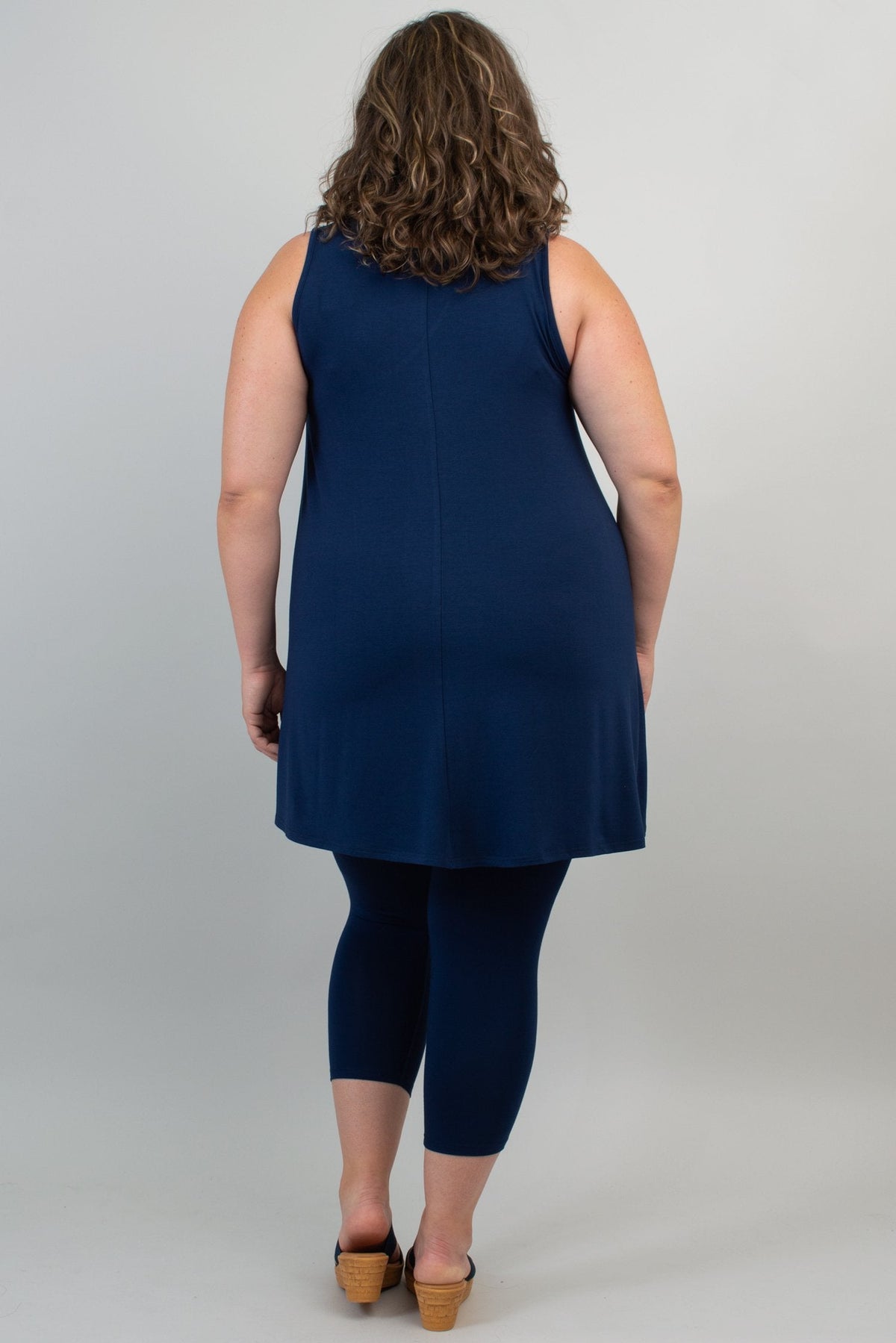 Spirit Dress, Indigo, Bamboo - Final Sale