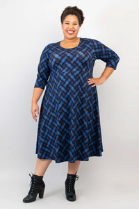 Stella Dress, Scottish Isles, Bamboo - Final Sale