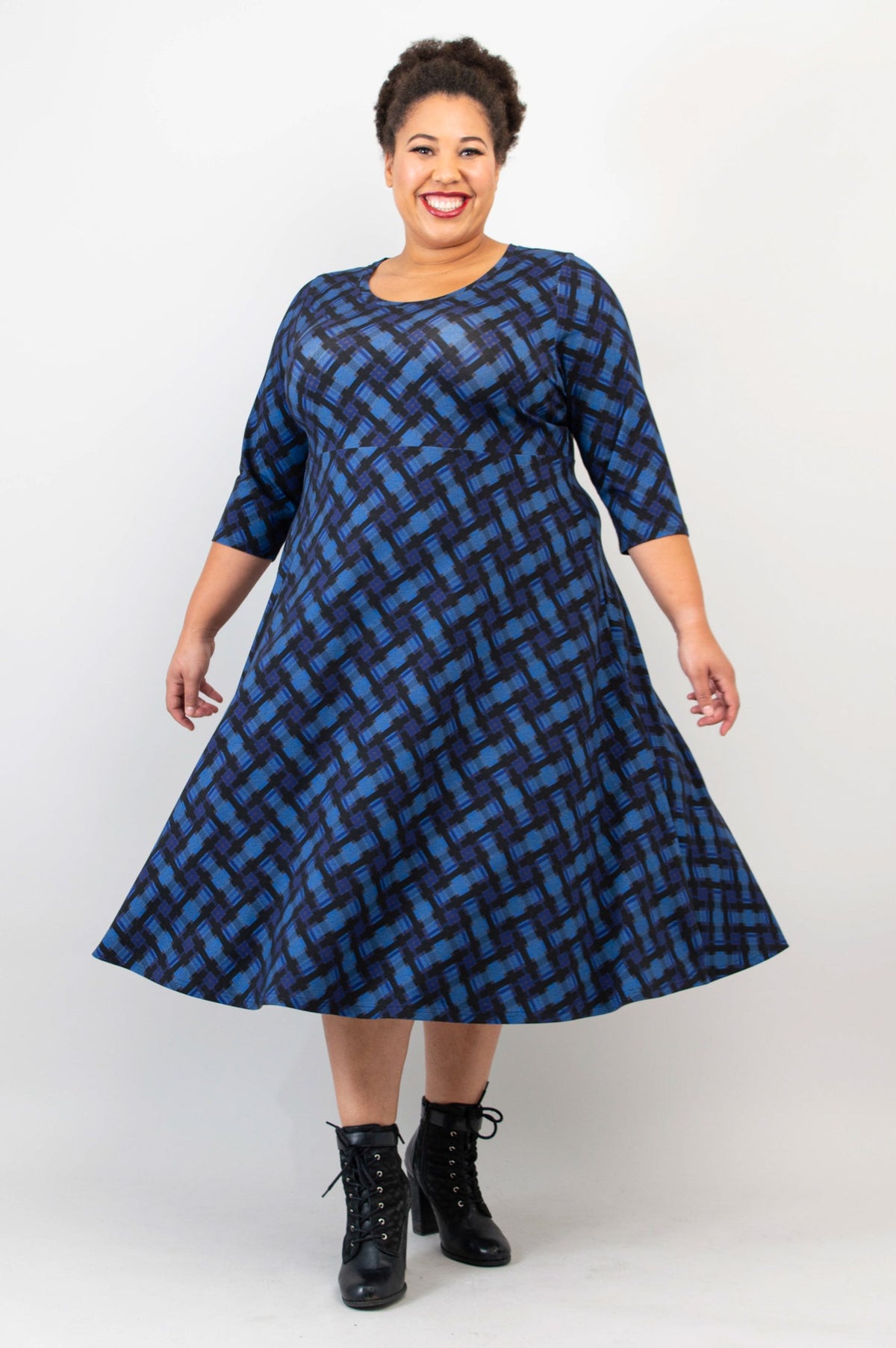 Stella Dress, Scottish Isles, Bamboo - Final Sale