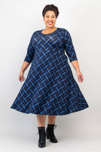 Stella Dress, Scottish Isles, Bamboo - Final Sale
