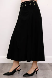 Stud Skirt, Black