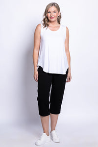 Jazz Tank, White, Bamboo