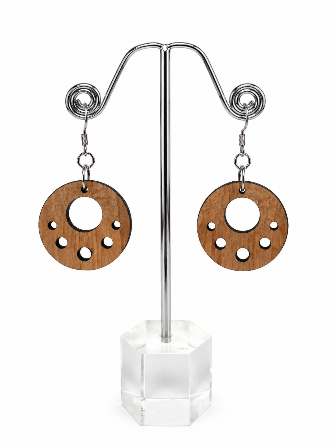 Orbit Circle Dangle Earrings