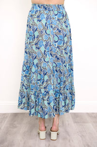 Tibby Skirt, Modern Pebble