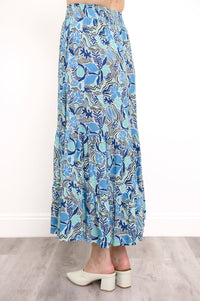 Tibby Skirt, Modern Pebble