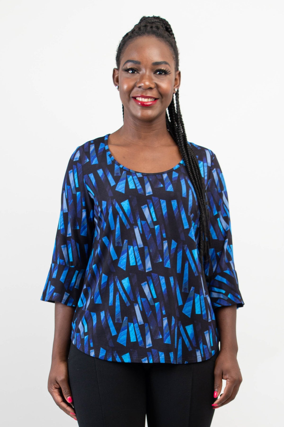 Tiller Top, Reflection, Bamboo - Final Sale