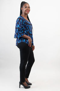Tiller Top, Reflection, Bamboo - Final Sale