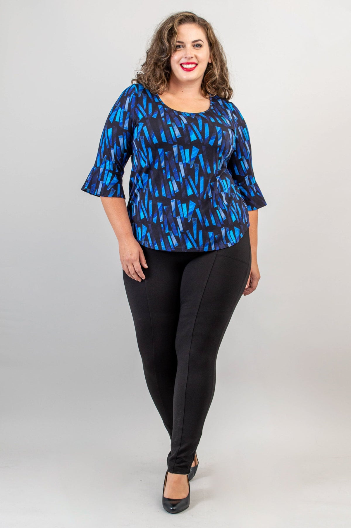 Tiller Top, Reflection, Bamboo - Final Sale
