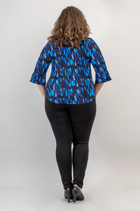 Tiller Top, Reflection, Bamboo - Final Sale