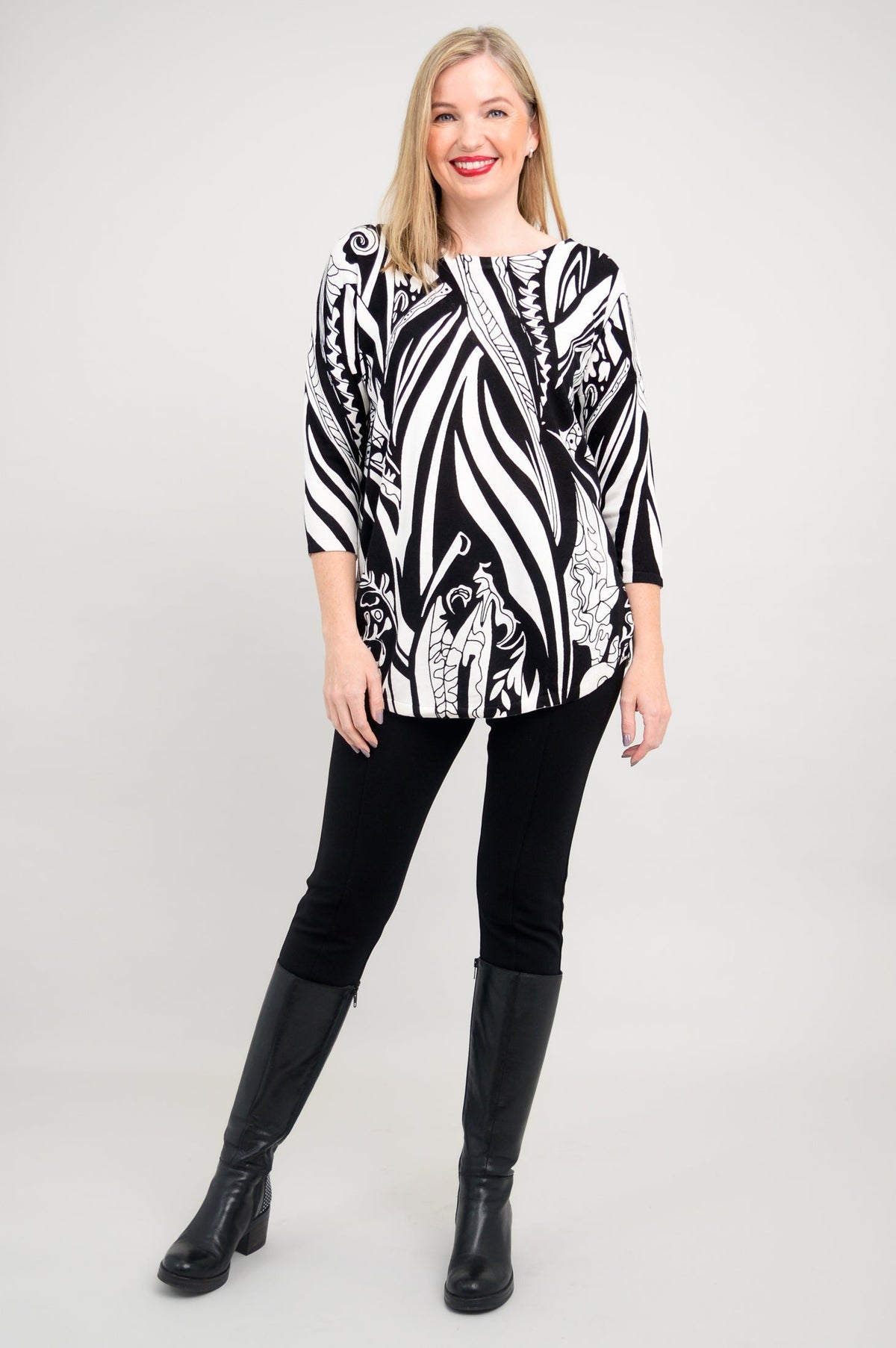 Tina Sweater, Mandala, Bamboo Cotton - Final Sale