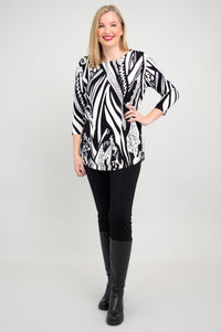 Tina Sweater, Mandala, Bamboo Cotton - Final Sale