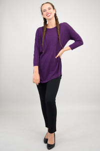 Tina Sweater, Royale, Bamboo Cotton- Final Sale