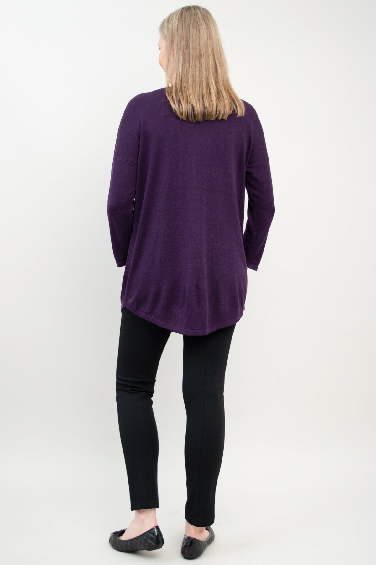 Tina Sweater, Royale, Bamboo Cotton- Final Sale