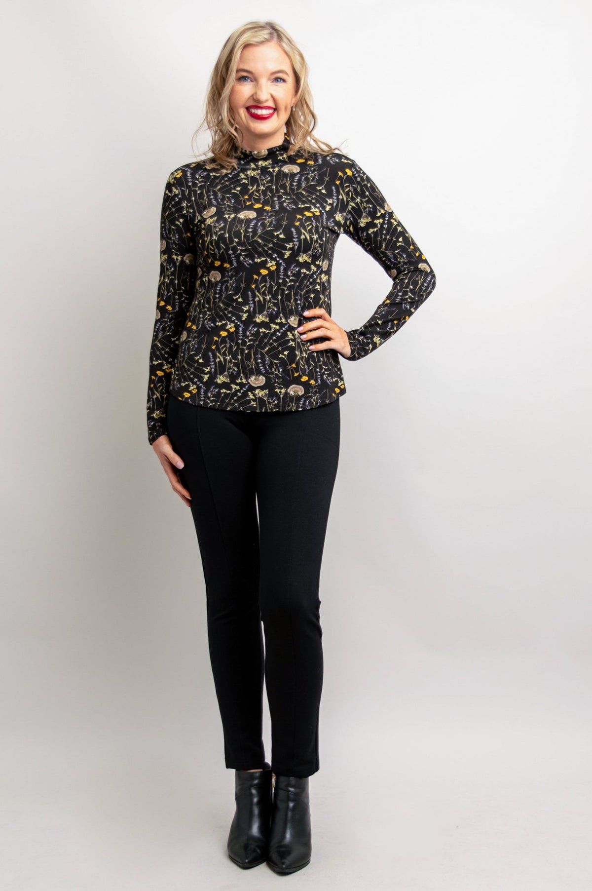 Tonya Top, Idaho Peak, Bamboo - Final Sale