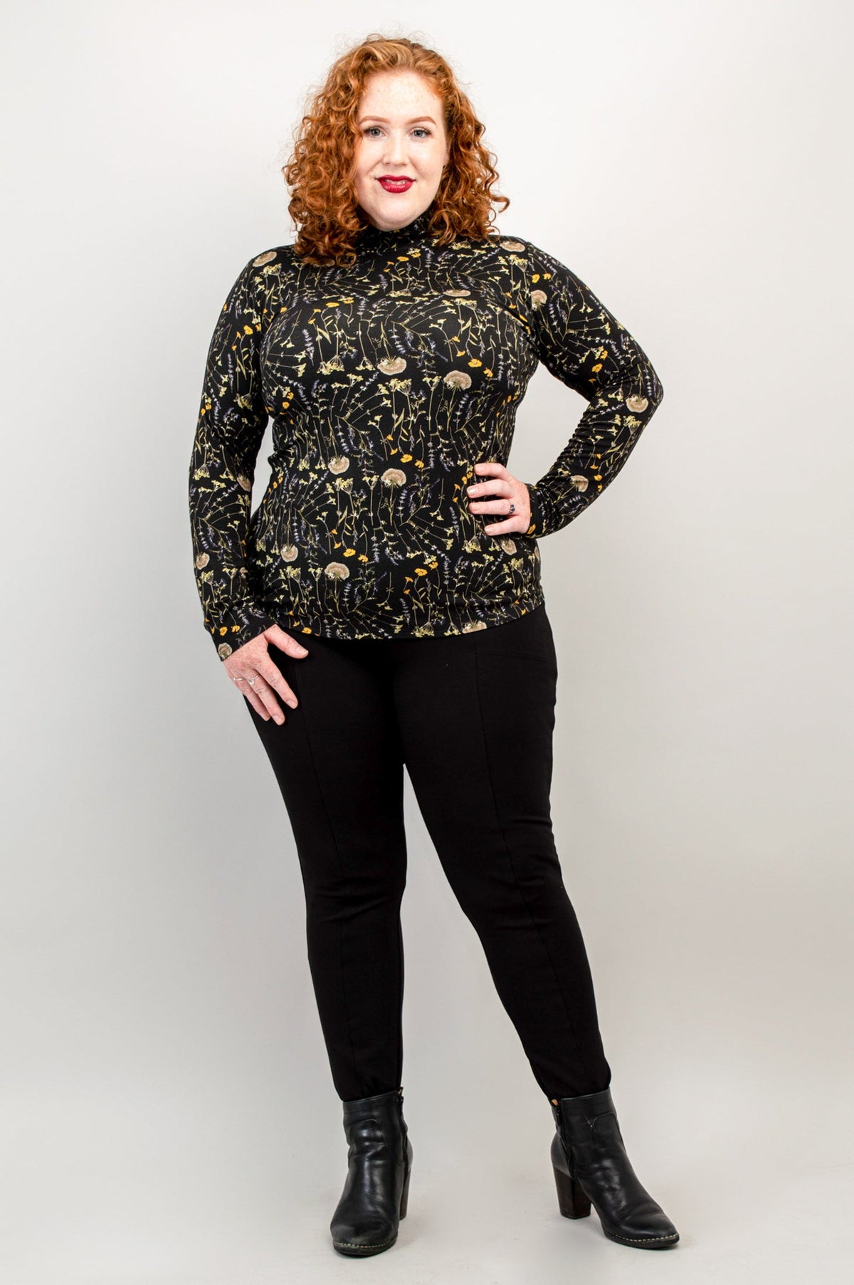 Tonya Top, Idaho Peak, Bamboo - Final Sale