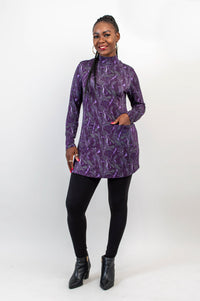 Tonya Tunic, Mystique, Bamboo - Final Sale