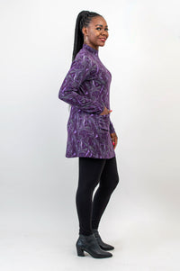 Tonya Tunic, Mystique, Bamboo - Final Sale