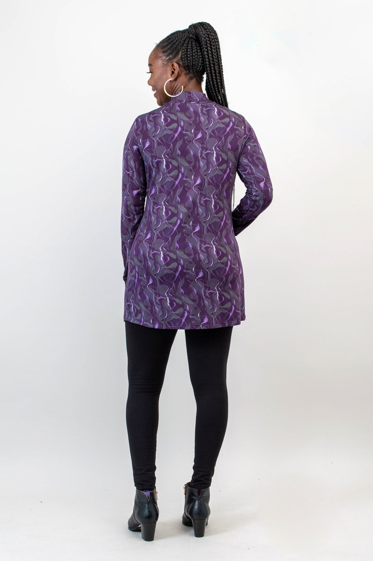 Tonya Tunic, Mystique, Bamboo - Final Sale