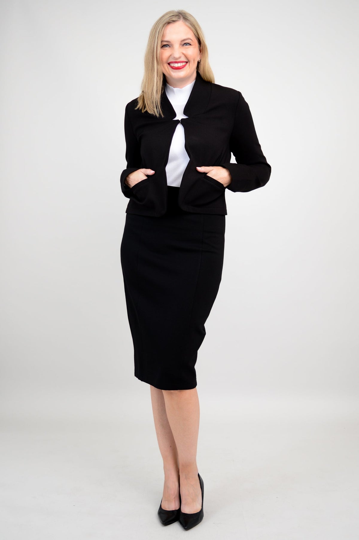Trust Coat, Black, Modal