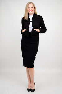 Trust Coat, Black, Modal